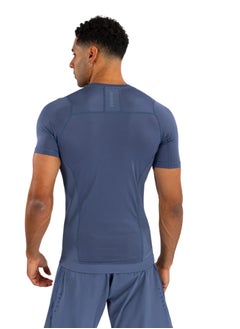 VENUM VENUM G-FIT AIR RASHGUARD SHORT SLEEVE FOGGY BLUE  - Image 3