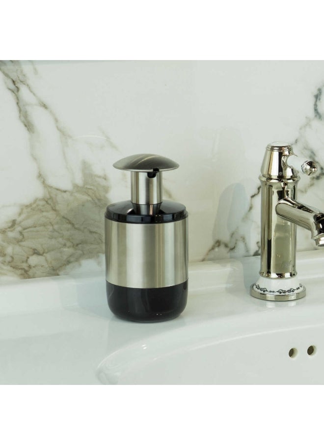 Stainless Steel Liquid Soap Dispenser Black and Silver 600 ml - pzsku/ZFE692B73CDC0C89E9CFFZ/45/_/1702222132/1ffdd376-2314-415e-a3a7-f8606483fa62