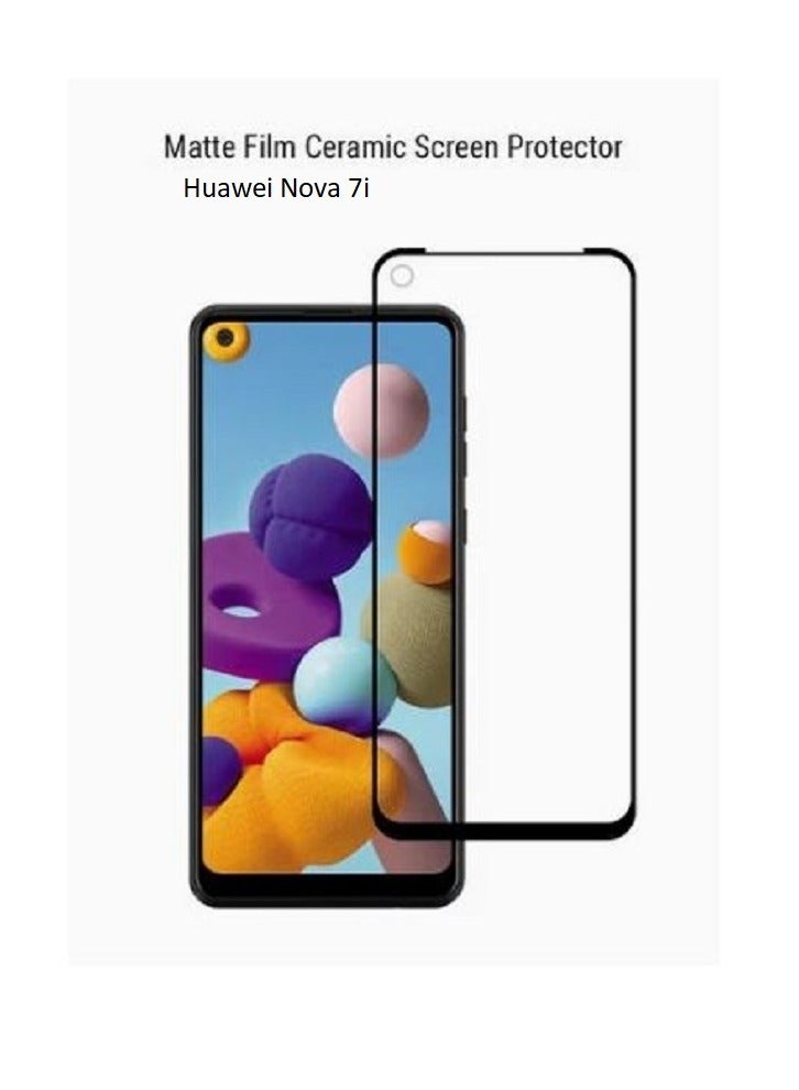قم بحماية جهاز Huawei Nova 7i الخاص بك باستخدام واقي الشاشة الخزفي غير اللامع 9D. - Image 2