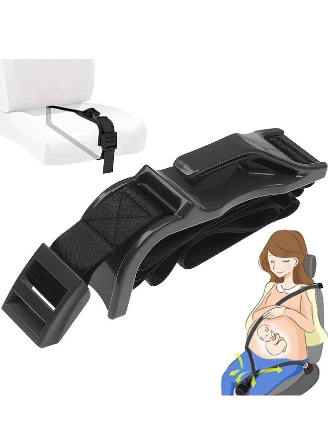 Pregnancy Seat Belt Adjuster Seat Bump Strap For Pregnant Women Protect Belly Prevent Compression Of Abdomen A Must Have Maternity Seat Cover Adjuster For Expectant - Image 1
