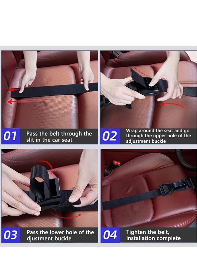 Pregnancy Seat Belt Adjuster Seat Bump Strap For Pregnant Women Protect Belly Prevent Compression Of Abdomen A Must Have Maternity Seat Cover Adjuster For Expectant - Image 5
