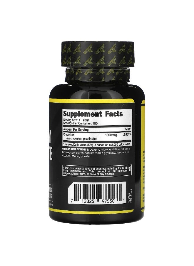 Primaforce Primaforce, Chromium Picolinate, 1,000 mcg, 180 Tablets  - Image 2
