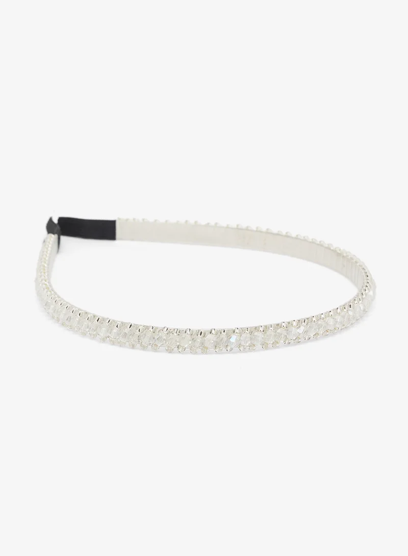 خزانة Rhinestone Embellished Headband