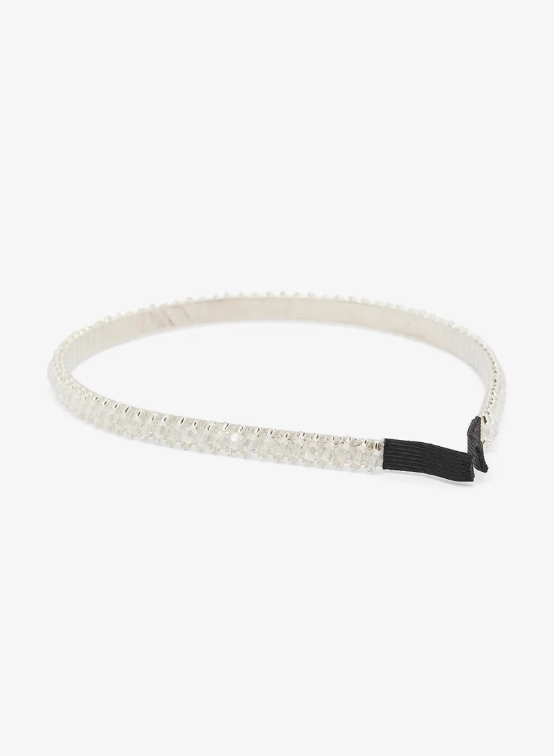 خزانة Rhinestone Embellished Headband