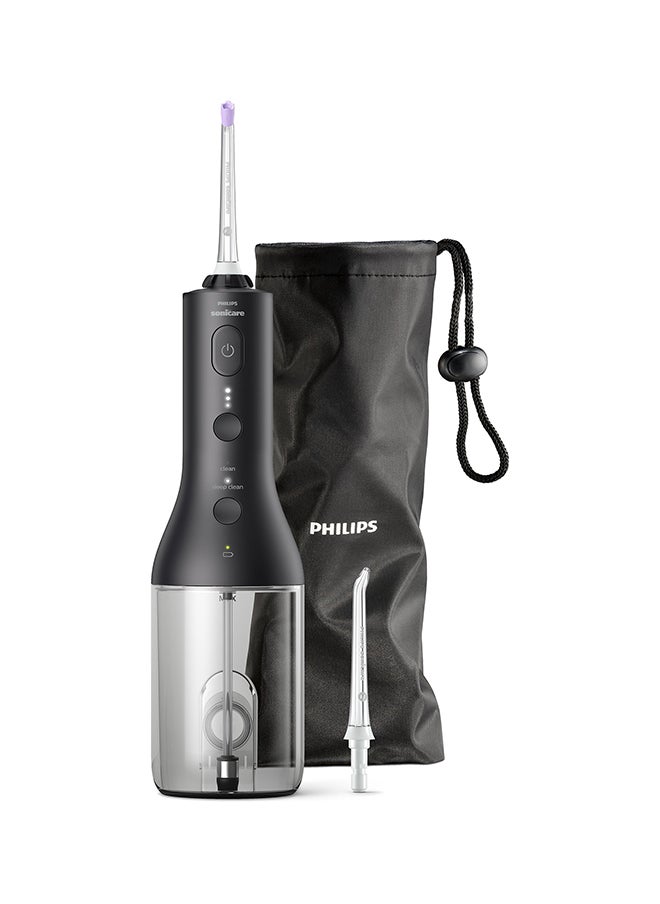 PHILIPS SONICARE جهاز تنظيف الأسنان بالطاقة اللاسلكي باللون الأسود HX3826/33  - Image 2