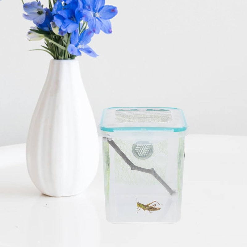 Mantis Enclosure and Small Reptile Terrarium Incubator Box for Insect Breeding, Habitat Container Suitable for Pet Mantises and Geckos - Image 5