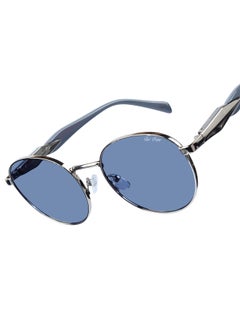 Woggles Zenon Blue Round Sunglasses  - Image 3