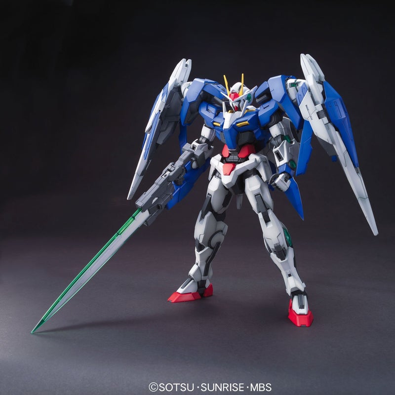 BANDAI SPIRITS Bandai Hobby MG 00 Raiser "Gundam" 1/100 Scale Model Kit (BAN169914), Blue - Image 2