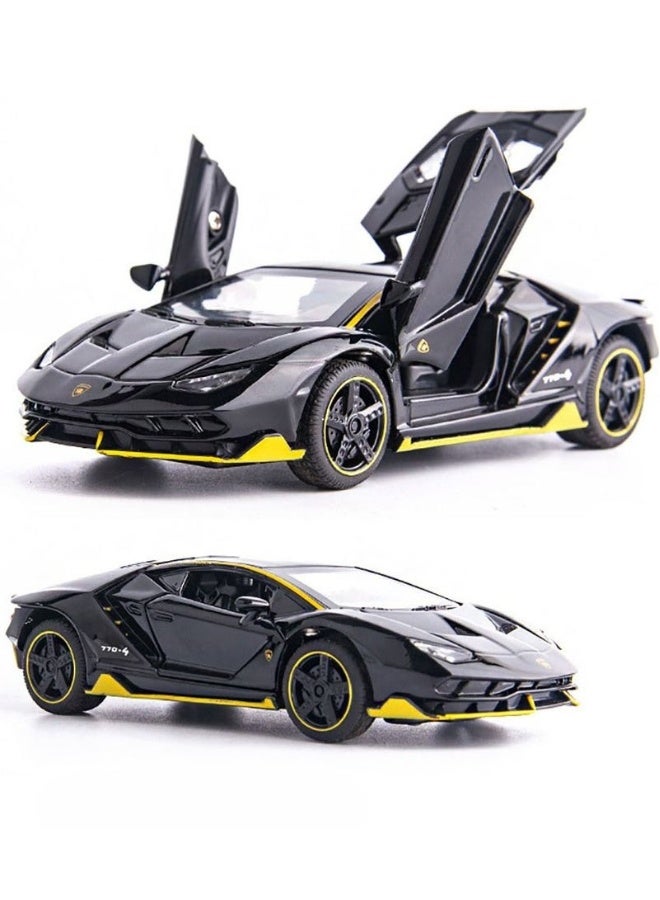 بيوينتي سيارة نموذجية مصنوعة من سبائك الزنك مع صوت وضوء - 770-4 - Image 1