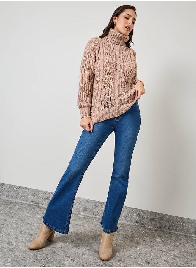 Oversized Cable Knit Turtle Neck Sweater - pzsku/ZFE6A0FECD93AB347F375Z/45/_/1732177604/20c83b11-f0e4-49eb-995c-ef2fd7a223e3