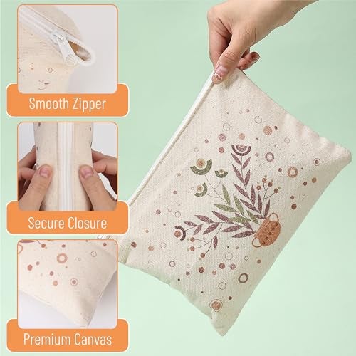 Mr. Pen- Pencil Case, 2 Pack, Boho Theme, Bible Pencil Pouch, Floral Pencil Bag, Pen Case, Pen Pouch, Pen Bag, Pencil Pouches, Pencil Bags - Image 4