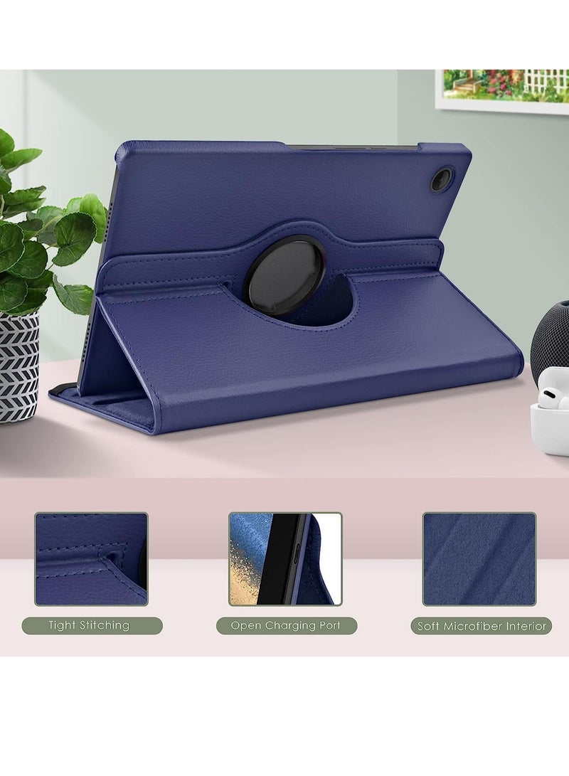 إلترازون Case Compatible with Galaxy Tab A8 10.5" Case (SM-X200/X205/X207), Galaxy Tab A8 Case 10.5 inch,Auto Sleep/Wake 360° Rotating Stand Folio Leather Case for Tab A8 2022 - Image 4