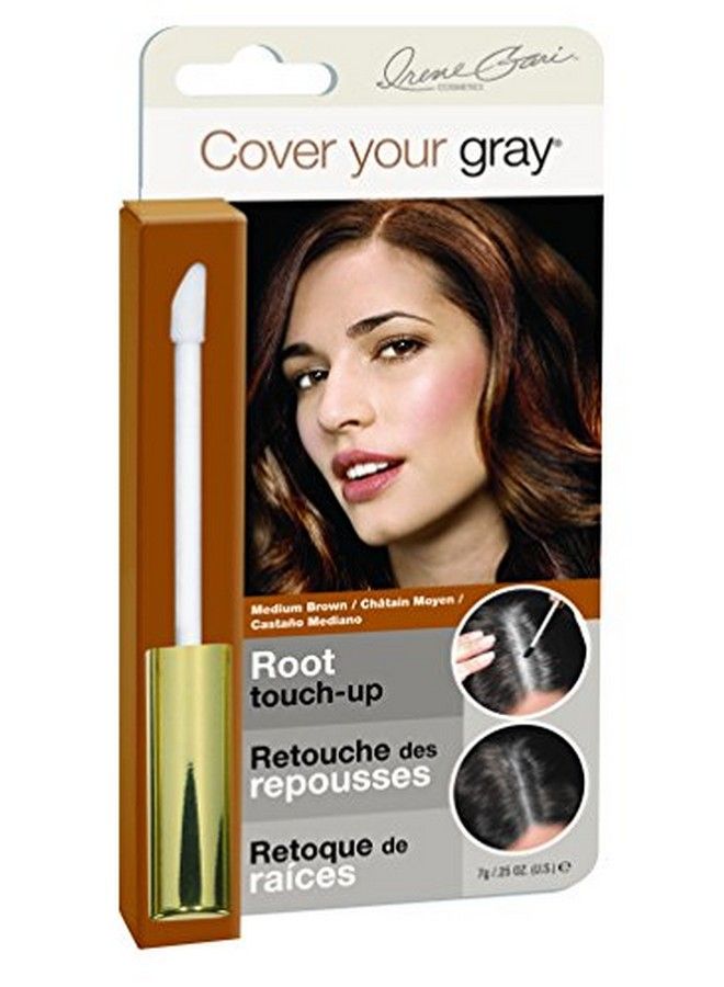 Cover Your Gray For Women Root Touch Up Medium Brown 0.25 Ounce (Igrtmb) - Image 1