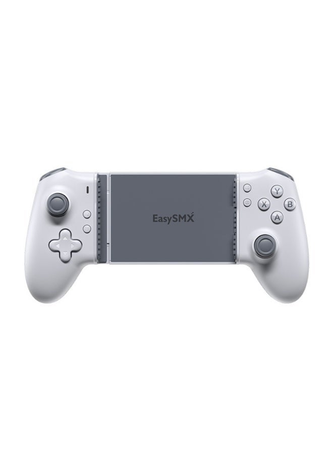 EasySMX وحدة تحكم الألعاب المحمولة EasySMX M15 الكلاسيكية للأندرويد/iPhone 15 سلسلة الألعاب السحابية XBOX/PS/Steam Link/أركيد/Google Play/Luna/ Game Pass مع زناد هول/عصا التحكم اهتزاز قابل للتعديل 6 مستويات زرين خلفيين قابلين للتخصيص أزرار ميكانيكية تصميم مريح قبضة مضادة للانزلاق بطارية 400mAh أبعاد قابلة للتمديد: 102mm-176mm - Image 1