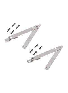 Thoraya 2 Set Folding Support Hinges Lid Lift Up Stay Hinge for Wooden Boxes Cabinet Cupboard Furniture Hardware  - Image 4