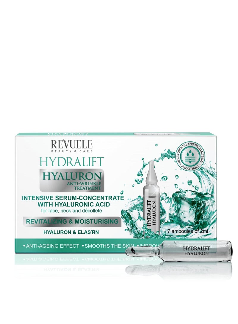 REVUELE Hydralift Hyaluron Ampoules Intensive Serum-concentrate With Hyaluronic Acid