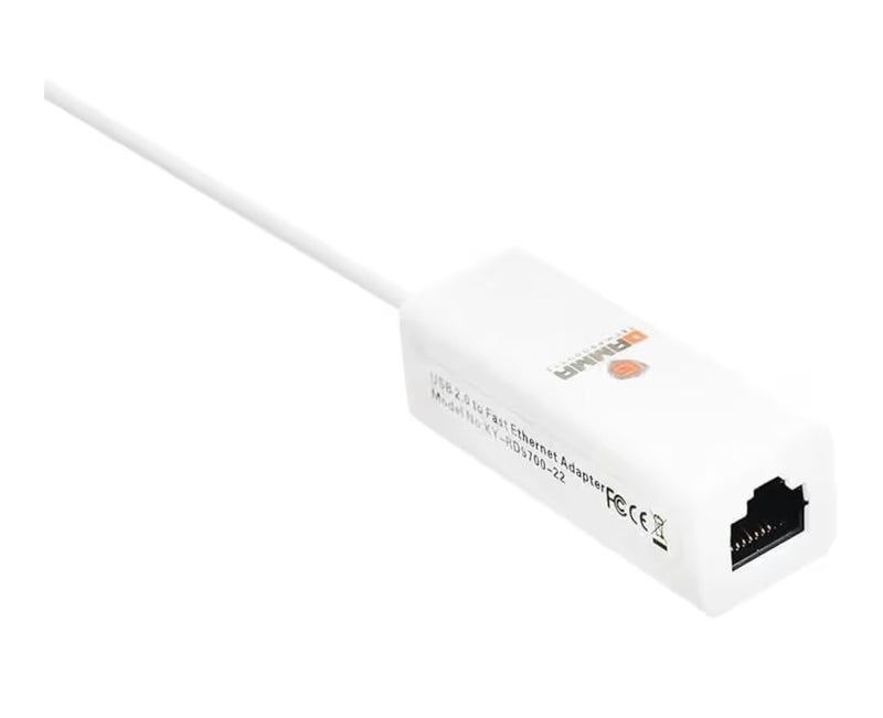 USB 2.0 to RJ45 10/100Mbps Ethernet LAN Adapter White - Image 3