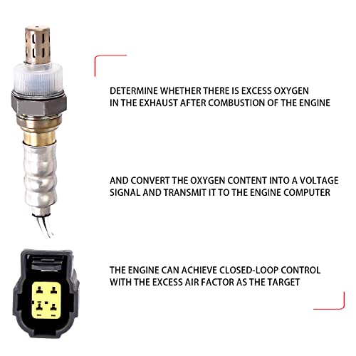 BLPextrm Oxygen O2 Sensor Upstream Downstream for Chry 300, for Dodge Challenger Charger Dakota Durango Grand Caravan Journey Neon Nitro, for Jeep Commander Grand Cherokee Wrangler JK 56028994AA, 56028994AB - Image 2