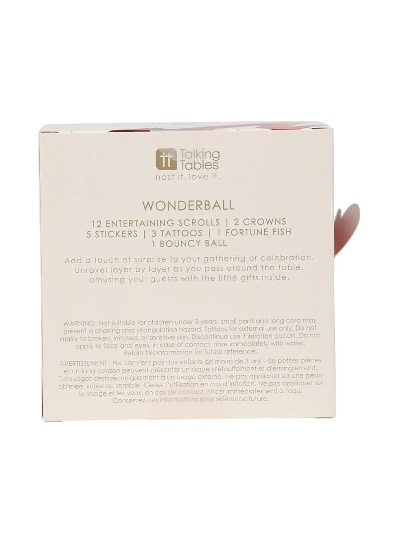 توكينج تيبلز كرة سانتا فن جاي العجيبة