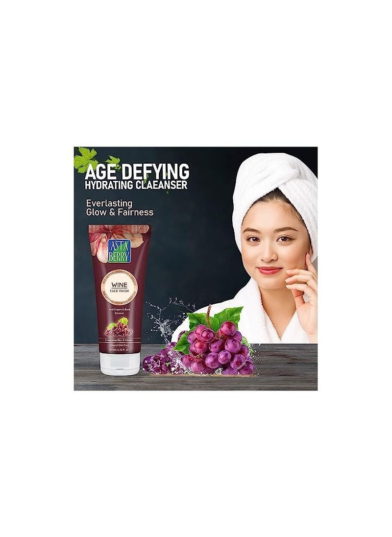 Astaberry - Astaberry Wine Face Wash - Image 1