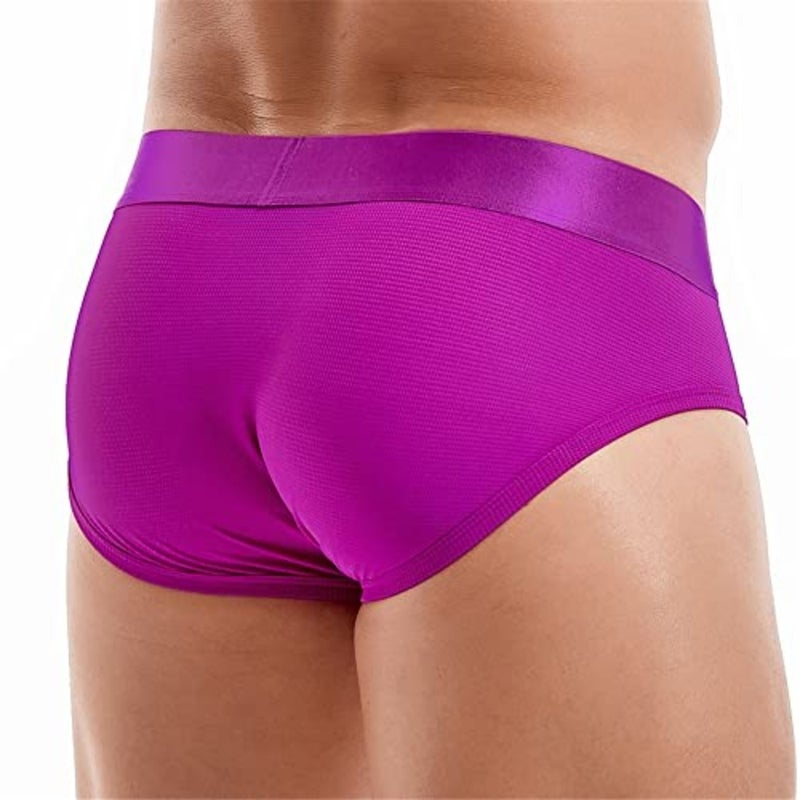 JOCKMAIL 3PCS/Pack Men Underwear Briefs Athletic Underwear Briefs Mens Breathable Briefs for Sport Gym - Image 2