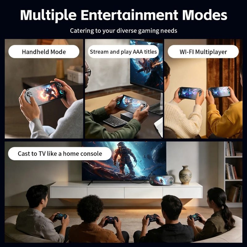 Anbernic RG Vita Pro Handheld Game Console, 5000mAh, Android Video Game Player, No Games, Black - Image 4