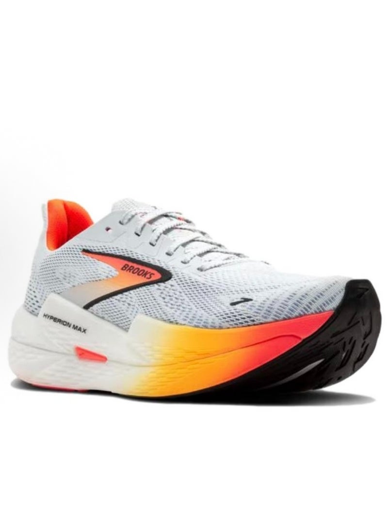 Brooks - Brooks Hyperion max casual sneakers gray yellow red white. - Image 1