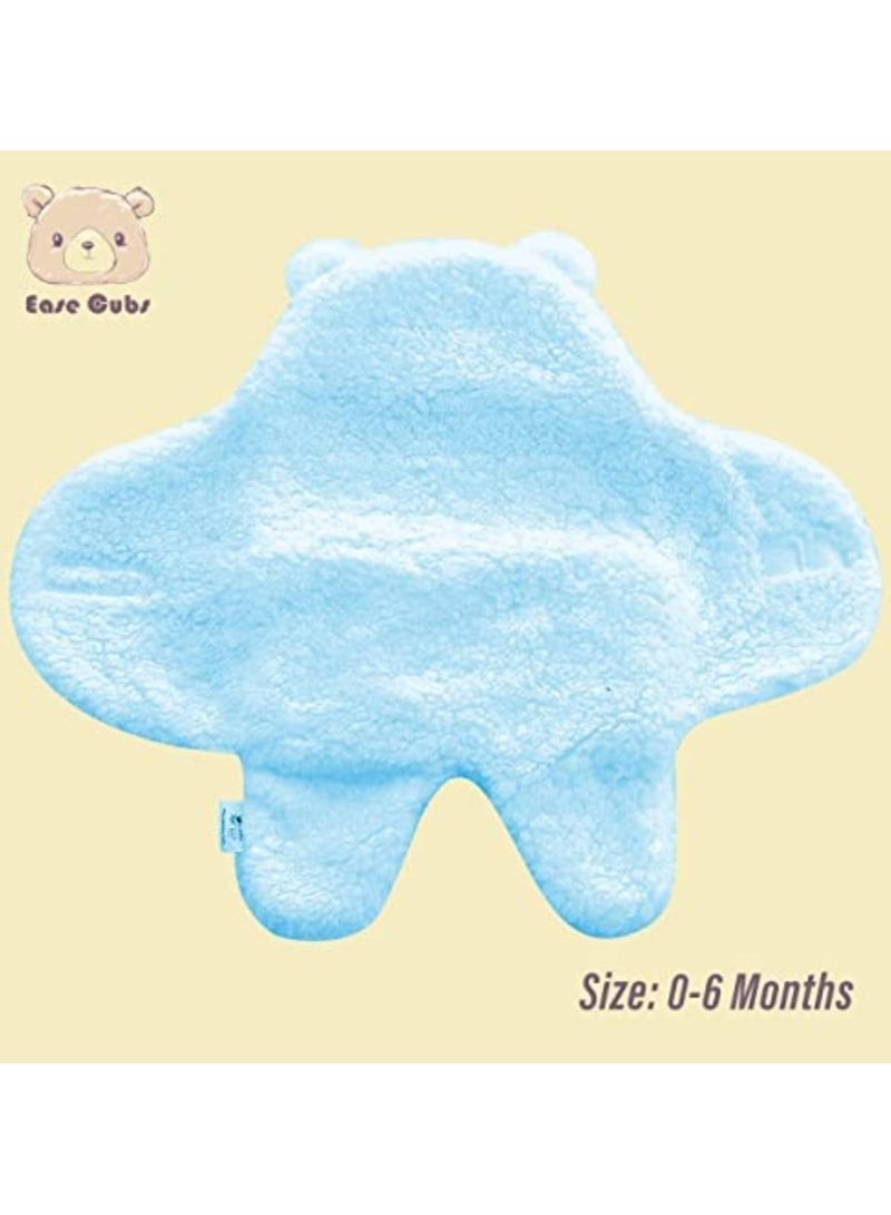 Ultra Warm Sherpa Plush Baby Sleeping Swaddle Wrap - Image 2