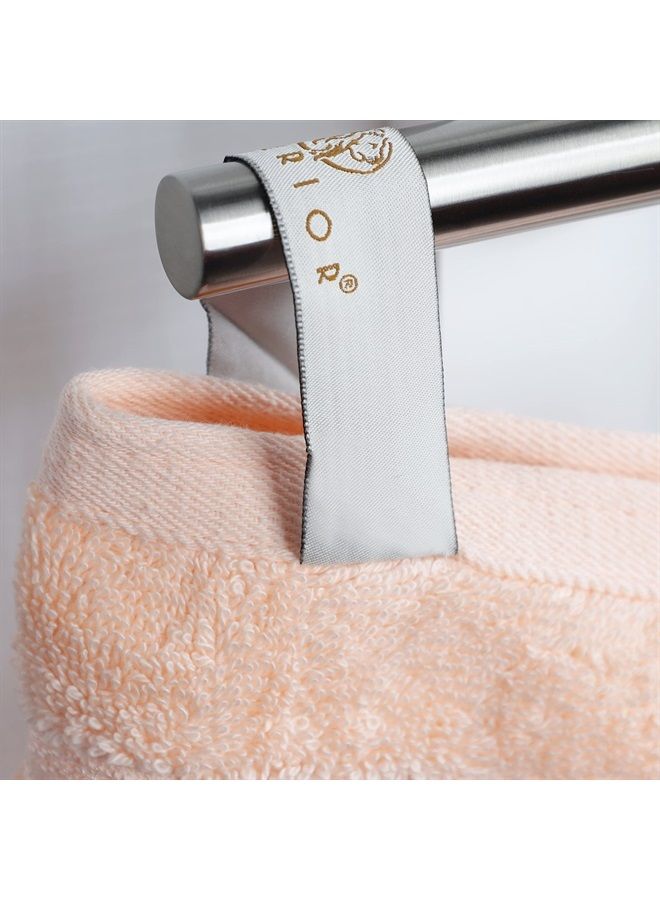 Superior Egyptian Cotton 10-Piece Face Towel Set, Small Towels for Facial, Spa, Quick Dry, Absorbent Towels, Bathroom Accessories, Guest Bath, Home Essentials, Washcloth, Airbnb, Peach - Image 4