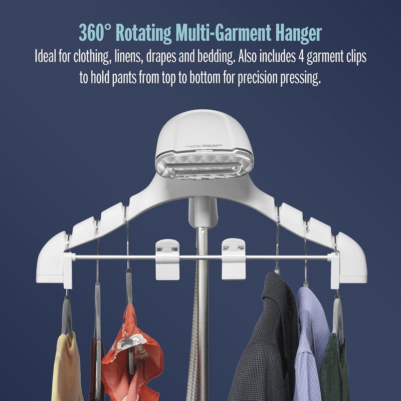 CONAIR Full Size Garment Steamer for Clothes, Turbo ExtremeSteam 1875W Professional Steam and Press - Image 2