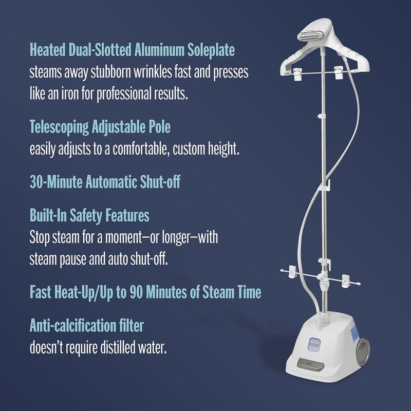 CONAIR Full Size Garment Steamer for Clothes, Turbo ExtremeSteam 1875W Professional Steam and Press - Image 3