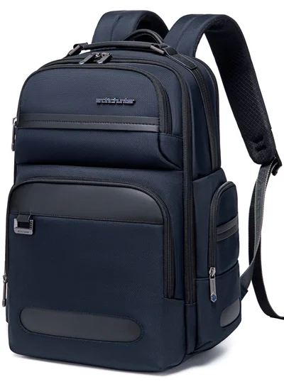 ARCTIC HUNTER Large Business Travel Laptop Backpack Wear Resistant Durable Trip Bag with Independent Laptop and Tablet Computer Compartment B00492 Blue