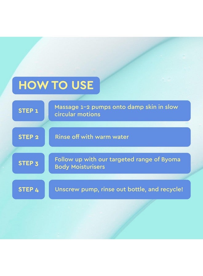 BYOMA Hydrating Body Wash - For Normal to Dry Skin - Hydrating, Creamy Body Wash with Squalane, Beta Glucan - Cleanses, Softens & Soothes - Skin Barrier Repair - 16.9 fl oz - Image 5