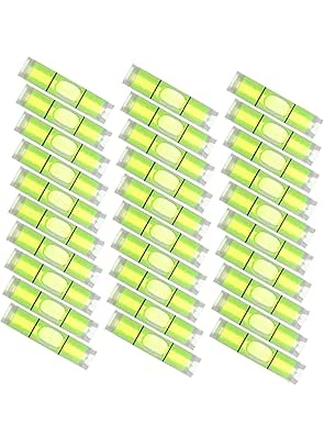 50 Pcs High Precision Cylindrical Bubble Level Tools for RVs Trailers Camping and Easy Installation - Image 1