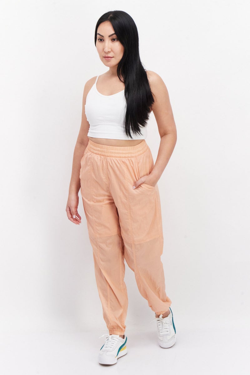 adidas Originals Women Relaxed Fit Plain Jogger Pants, Blush  - Image 3