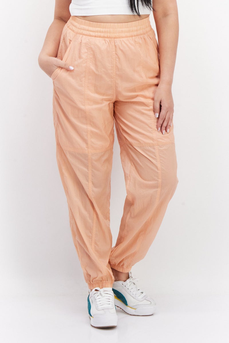 adidas Originals Women Relaxed Fit Plain Jogger Pants, Blush  - Image 1