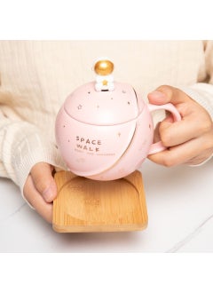 Keyfim Shop Astronaut Themed Mug with Lid  - Image 1