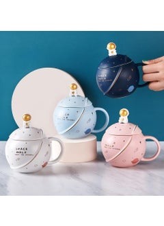 Keyfim Shop Astronaut Themed Mug with Lid  - Image 2