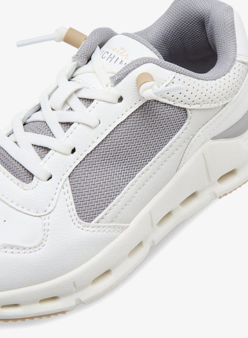 سيد دوتشيني سنيكرز برباط بتفاصيل متباينة - Image 4