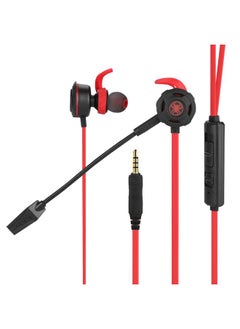 Thoraya PLEXTONE G30 PC Stereo Bass In-ear Headphones Gaming Headset With Microphone (Red)  - Image 5