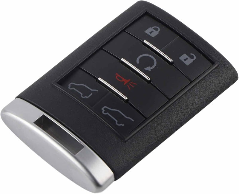 6 Buttons Replacement Key Shell Case, HighQuality Keyless Remote Shell for Broken Keys, Suitable for Key Case Replacement - Image 1