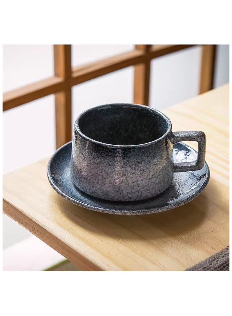 كوب مع الصحن مصنوع من السيراميك وتصميم مميز - Image 2