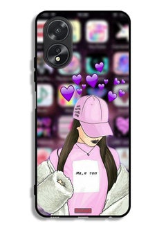 Oppo A38 Protective Case Cover Anti Social Club