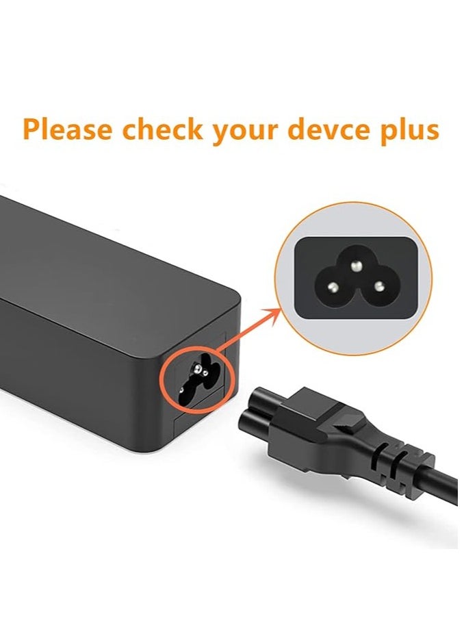 Terabyte Laptop Power Cable UK Plug to C5 3 pin Laptop Power lead  - Image 2