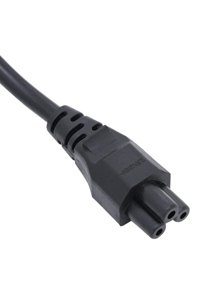 Terabyte Laptop Power Cable UK Plug to C5 3 pin Laptop Power lead  - Image 4