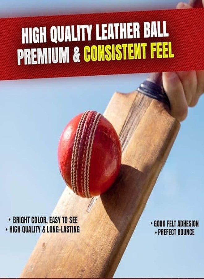 BOXO Hard Cricket Ball for Practice Tournament Sports | Indoor and Outdoor Matches- Pack of 1 - Image 5