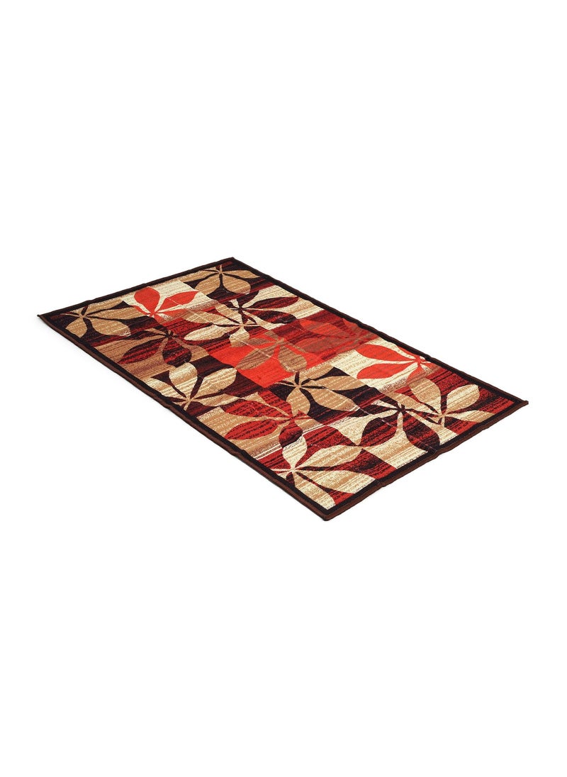 Status Contract Status Contract Rugs for Living Room|(3x5ft) 3D Printed Carpet for Living Room Decor|Anti Skid Backing Home Essentials|Aesthetic Vintage Decor Carpet for Bedroom|Boho Rugs for Living Room (Red)  - Image 4