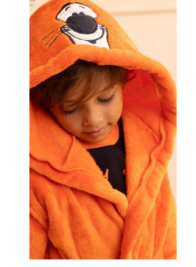 بابلز بيجامة 3 قطع شتوى ميلتون قطن 100% مبطن من الداخل - Image 2