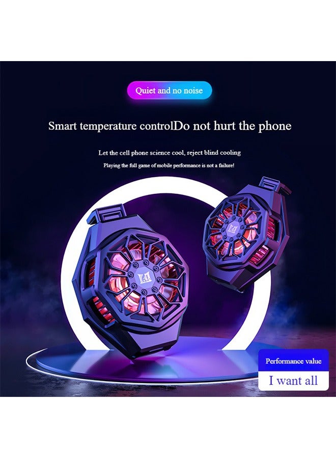 Cell Phone Semiconductor Cooler Back Clip Cooling Device - Image 1