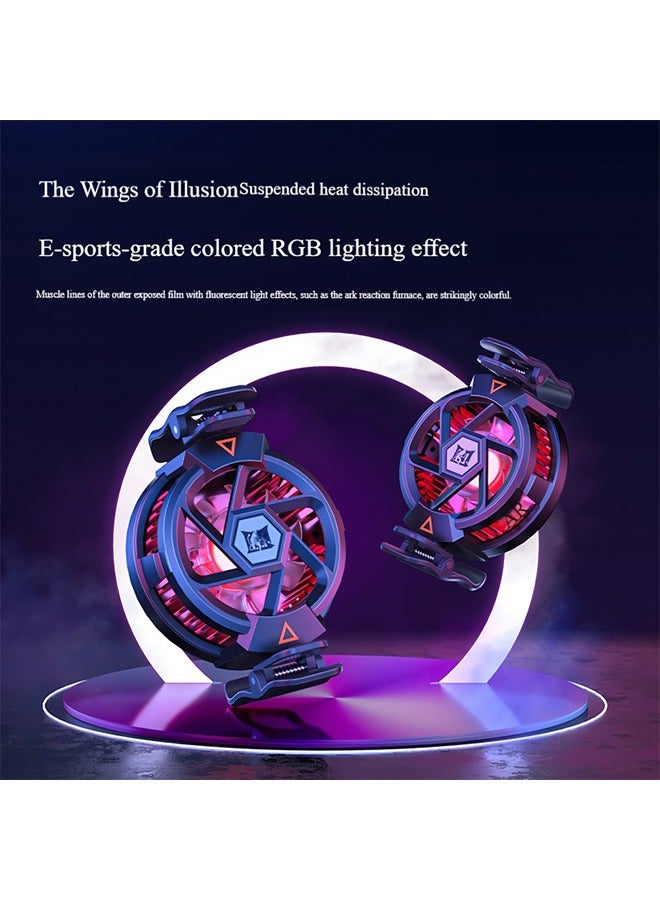 Cell Phone Semiconductor Cooler Back Clip Cooling Device - Image 3